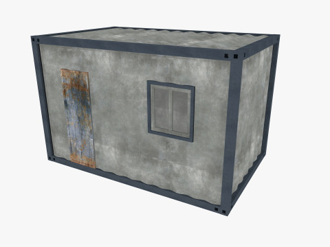 Industrial warehouse pack 3D Model