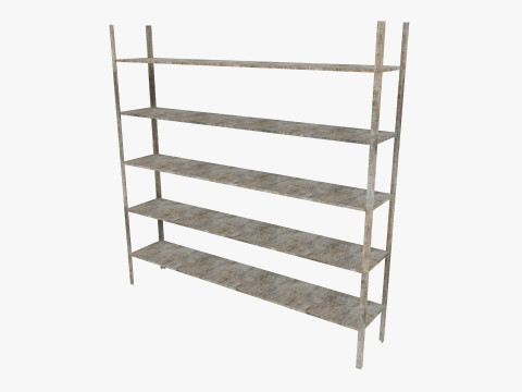 Industrial warehouse pack 3D Model