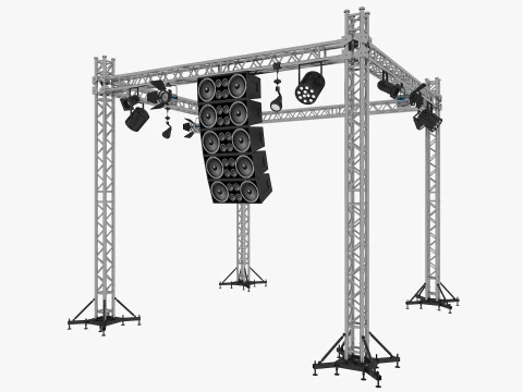 Light Truss 2 3D Model