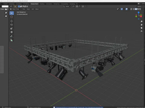 Light Truss 4 3D Model