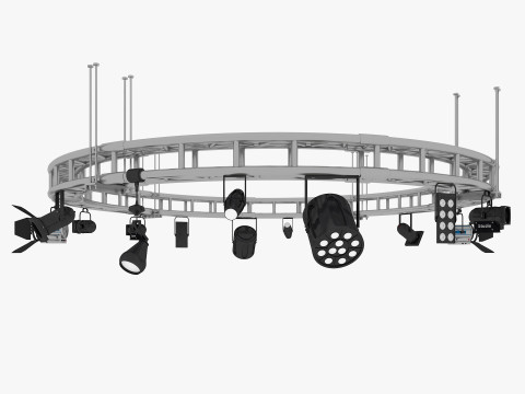 Light Truss 5 3D Модель