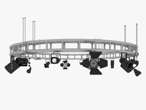 Light Truss 5 3D Model