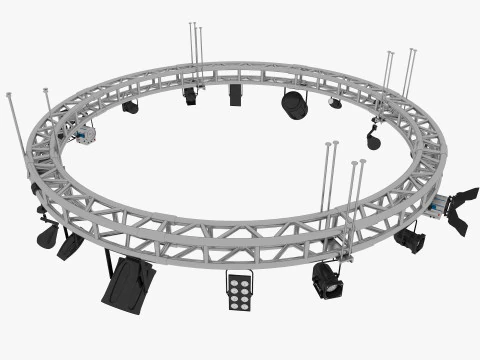 Light Truss 5 3D Model
