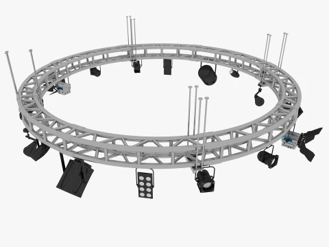 Light Truss 5 3D Model