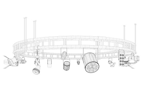 Light Truss 5 3D 模型