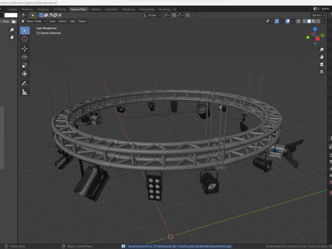 Light Truss 5 3D Model