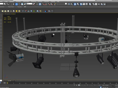 Light Truss 5 3D Model