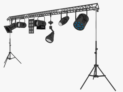 Light Truss 6 3D Model