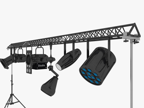Light Truss 6 3D 모델
