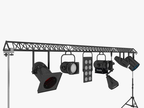 Light Truss 6 3D 모델