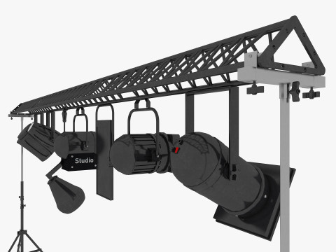 Light Truss 6 3D 모델