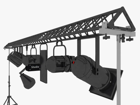 Light Truss 6 3D Model