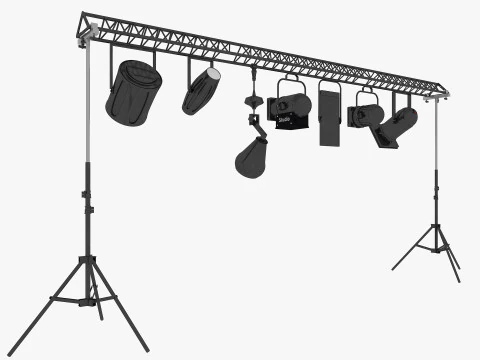 Light Truss 6 3D Model