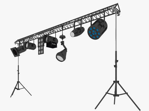 Light Truss 6 3D 모델