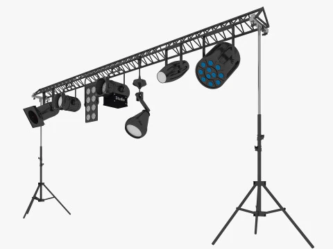 Light Truss 6 3D Model