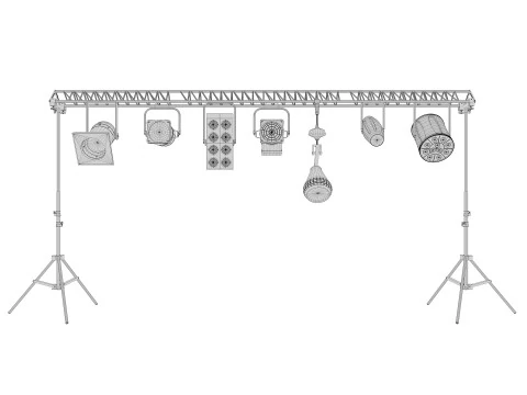 Light Truss 6 3D Model