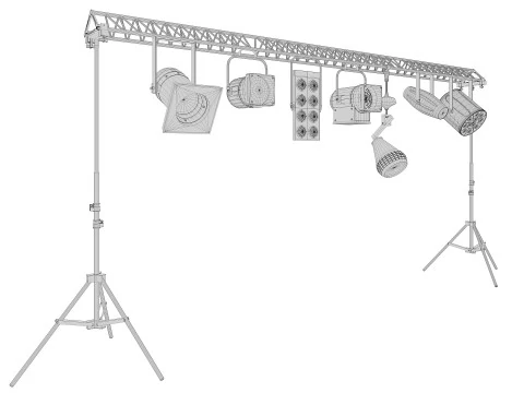Light Truss 6 3D Model