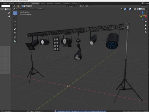 Light Truss 6 3D 모델