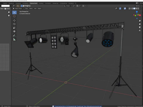 Light Truss 6 3D Model