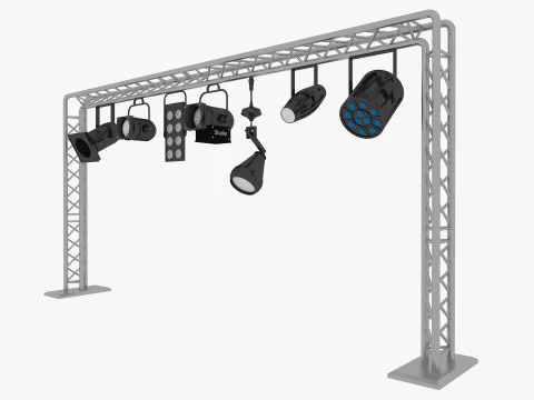 Light Truss 7 3D Model