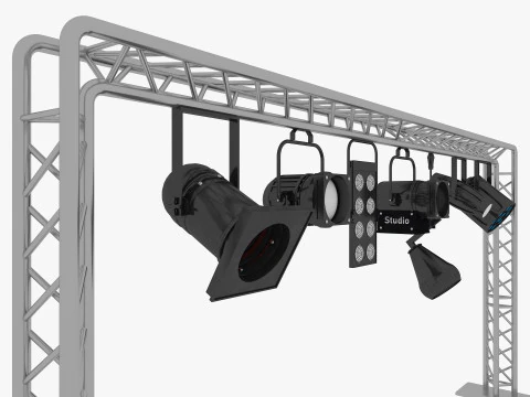 Light Truss 7 3D Model