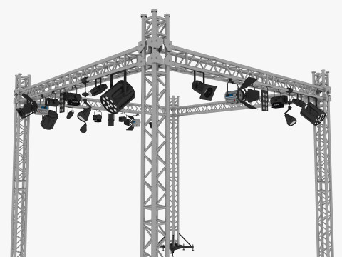 Light Truss 8 Modelo 3D