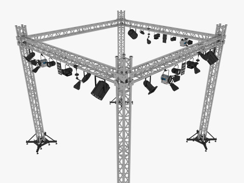 Light Truss 8 Modelo 3D