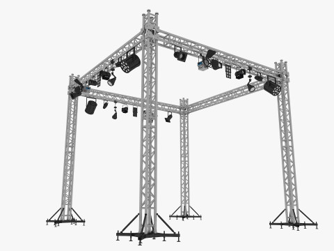 Light Truss 8 Modelo 3D