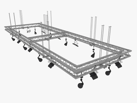 Light Truss 3D Model