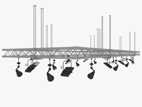 Light Truss 3D मॉडल