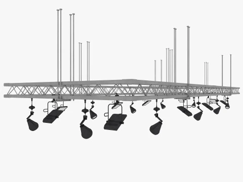 Light Truss 3D Model