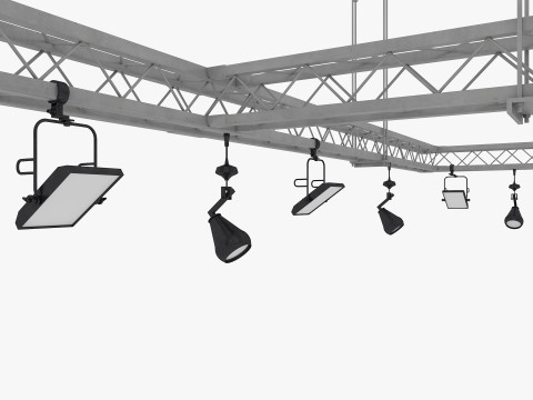 Light Truss 3D मॉडल