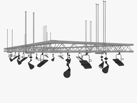 Light Truss 3D मॉडल