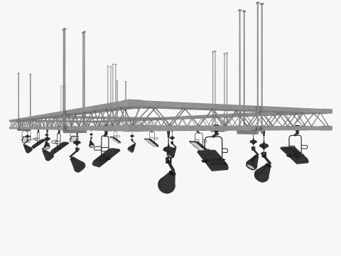 Light Truss 3D Model