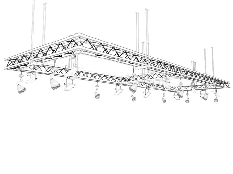 Light Truss 3D Model