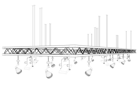 Light Truss 3D मॉडल