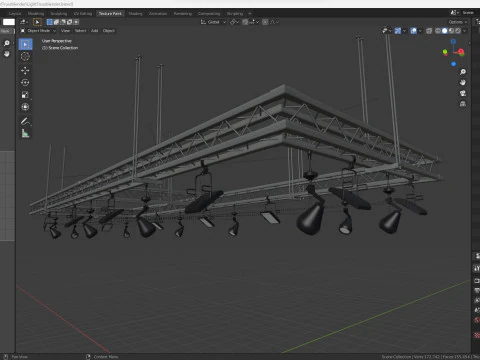 Light Truss 3D Model