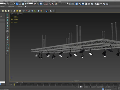 Light Truss 3D Model