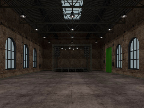 Loft Concert Hall 2 3D Model
