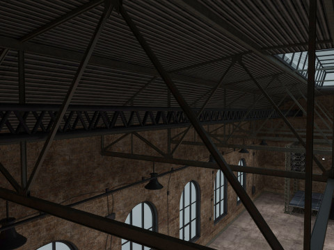 Loft Concert Hall 2 Modello 3D