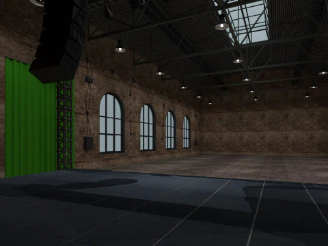 Loft Concert Hall 2 3D Model