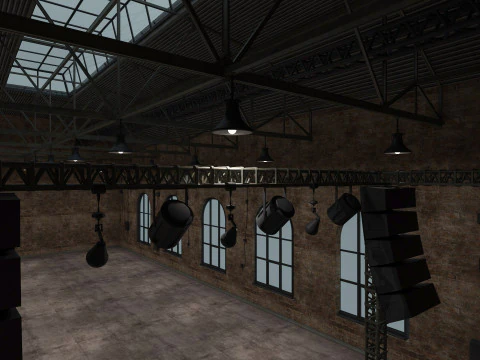 Loft Concert Hall 2 3D Model