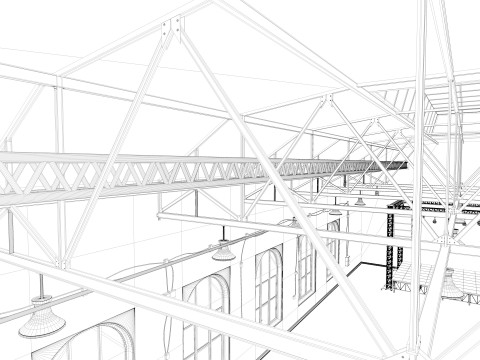 Loft Concert Hall 2 Modello 3D
