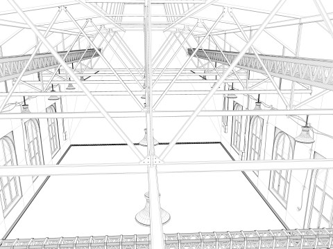 Loft Concert Hall 2 Modello 3D