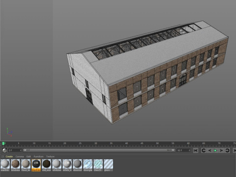 Loft Hall 3D 模型