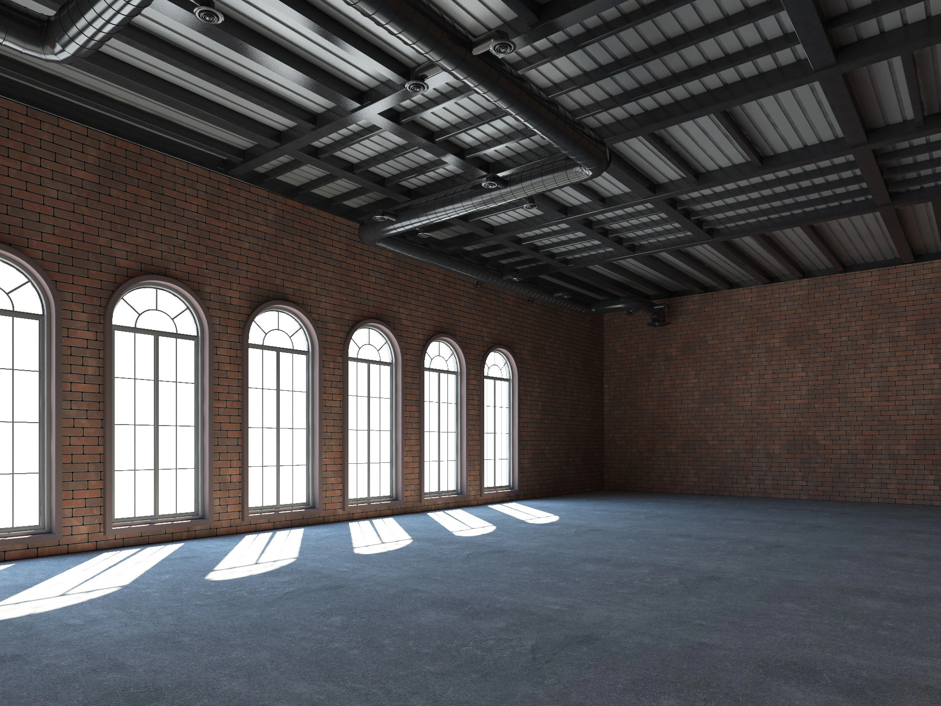 Loft interior Scene 2 3D Model .c4d .max .obj .3ds .fbx .stl .blend