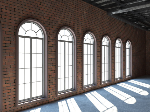 Loft interior Scene 2 Modèle 3D