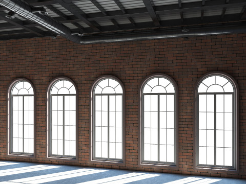 Loft interior Scene 2 Modèle 3D