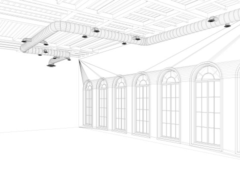 Loft interior Scene 2 Modèle 3D