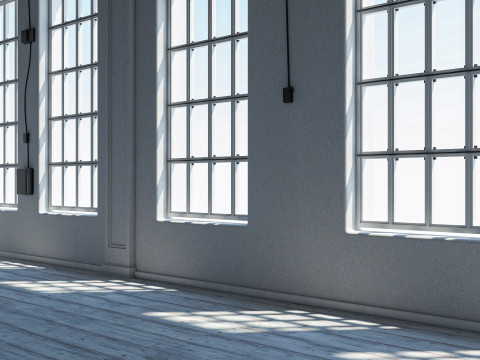 Loft interior Scene 3 3D Model